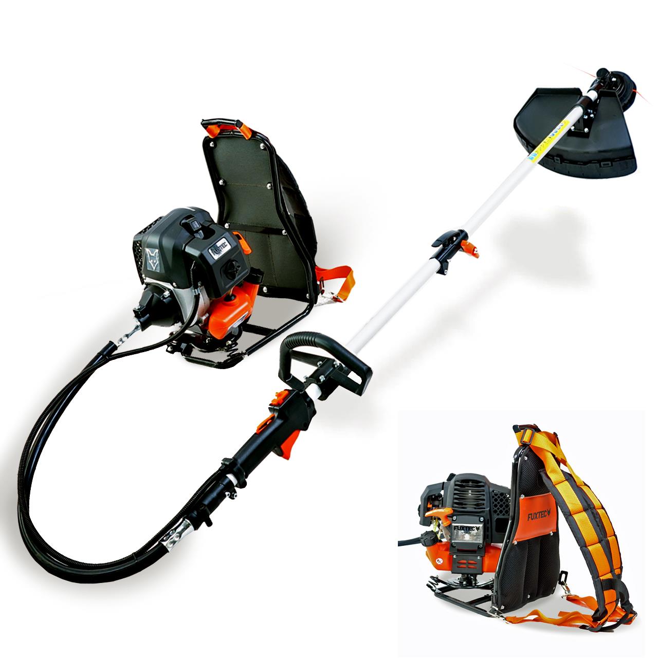 Petrol FUXTEC backpack brush cutter/grass trimmer FX-MS152T
